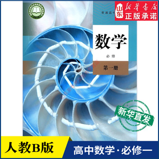 书籍 社新华书店正版 高中数学必修第一册人教B版 高中数学课本教材新华书店直发普通高中教科书高中数学教材必修一1全新人民教育出版