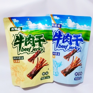 犇妞妞内蒙古牛肉干原味孜然味228克独立包装开袋即食休闲零食