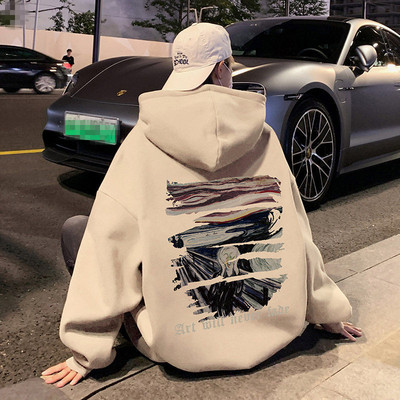 重磅卫衣美式复古宽松百搭潮加绒