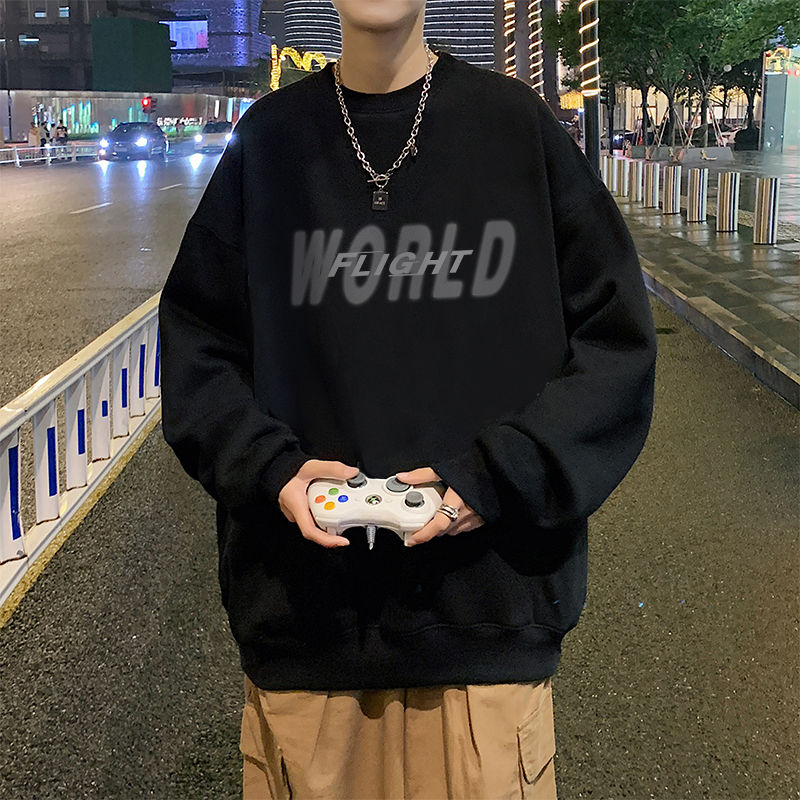 重磅卫衣美式休闲宽松大码潮加绒