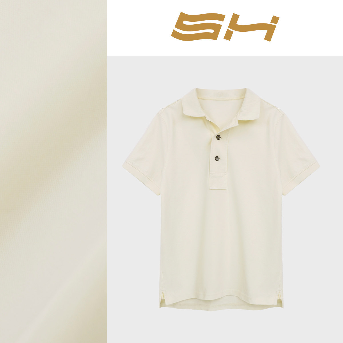 【芳芳力荐】复古纯色Polo领设计感时尚T恤女装25年新款上衣,女装/女士精品,POLO衫,淘宝优惠券,粉丝福利购,淘宝优惠卷