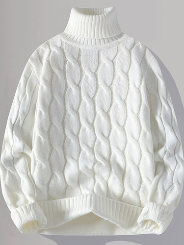 Мужской многоцветный свитер, универсальная базовая приятная телу цветная трикотажная утепленный лонгслив, изысканный стиль