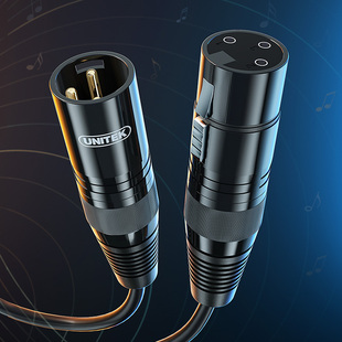 优越者卡农线公对母音频线专业延长线平衡xlr卡侬接头调音台功放用卡龙音箱响连接直播录音电容麦克风话筒线