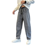 2025冬季加绒卫裤男士针织休闲直筒裤C207-5079-P68控98，男装休闲裤，电商C207