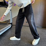 冬季卫裤男士针织水洗休闲直筒裤C207-70009-P75控105，男装休闲裤，电商C207