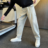 冬季加绒休闲裤男士针织卫裤直筒裤C207-5081-P75控105，男装休闲裤，电商C207