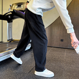 秋冬新款男士直筒裤水洗纯棉休闲裤C207-1165-P75控105，男装休闲裤，电商C207