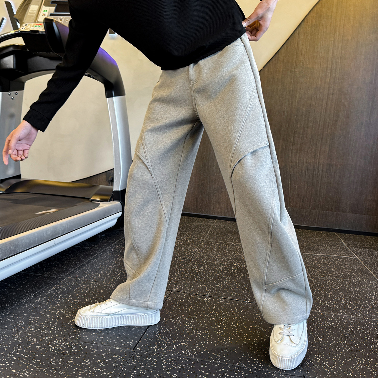 秋冬卫裤男士弯刀裤休闲直筒裤C207-337-P75控105，商品下架区商品下架区，电商C207