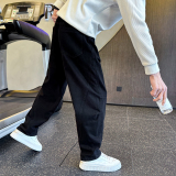 2025冬季新款水洗休闲裤男士纯棉直筒裤C207-1161-P75控105，男装休闲裤，电商C207
