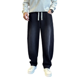 2025秋冬水洗卫裤男士针织休闲裤C207-1109-P68控98，男装休闲裤，电商C207