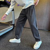 2025冬季男士休闲裤针织卫裤直筒裤C207-5072-P68控98，男装休闲裤，电商C207