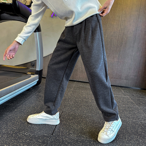 2025冬季男士休闲裤针织卫裤直筒裤 C207-5072-P68控98，男装休闲裤，电商C207