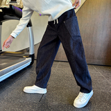 冬季加绒男士休闲裤宽松直筒裤弯刀裤C207-70020-P79控109，男装卫衣，电商C207