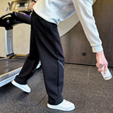 秋冬新款卫裤男士针织休闲直筒裤C207-1119-P69控99，男装休闲裤，电商C207