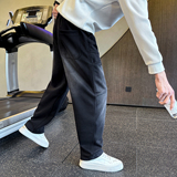 冬季卫裤男士针织水洗休闲直筒裤C207-70009-P75控105，男装休闲裤，电商C207