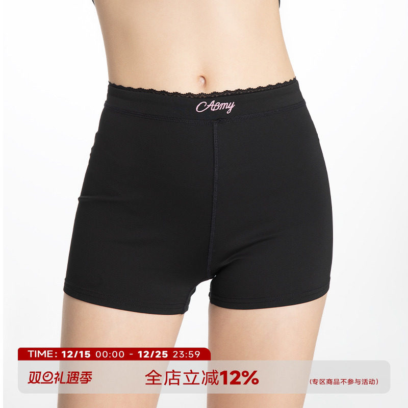 高腰蕾丝紧身打底裤女