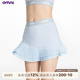 omni 不规则网球运动百褶裙女防走光双层瑜伽健身半裙裤 ABMY