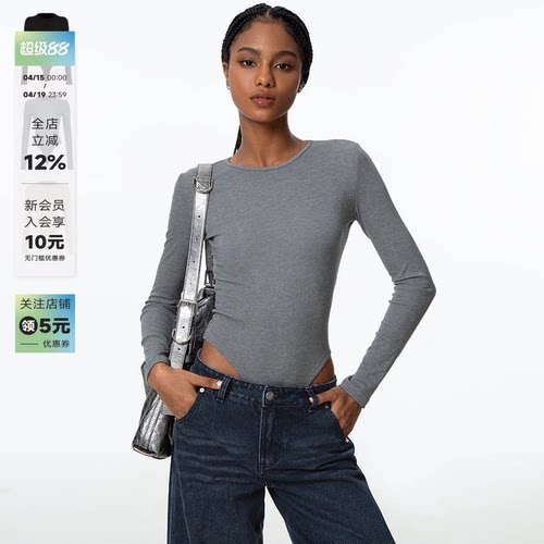 内搭万金油加绒针织打底衫