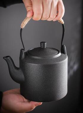 黑陶大茶壶餐厅泡茶壶