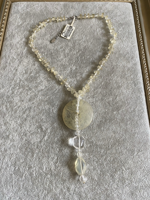 青岛饰品蛋白石天然石项链不退换 5.51