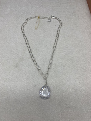 青岛美饰水晶玻璃切割面项链不退不换 5.62