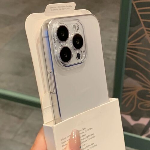 不发黄适用苹果16手机壳超薄全透明PC硬壳iphone15promax简约高透高级感14亚克力13男女新款78plus保护套mini