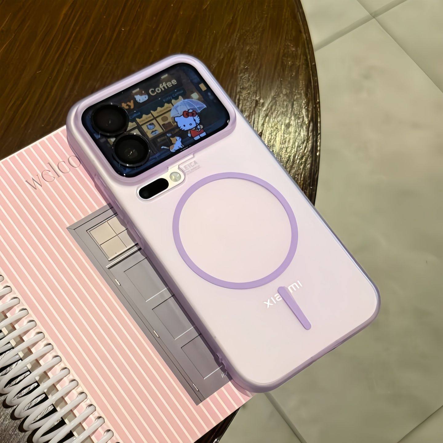 简约ins风磨砂适用小米17promax手机壳透明硅胶软壳xiaomi17pro细圈磁吸保护套17男女新款高级感超薄防摔肤感