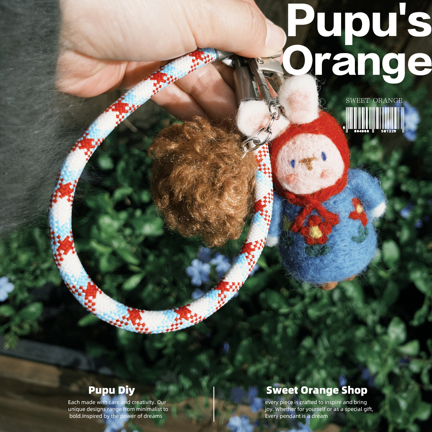 尼泊尔手工羊毛毡卡通可爱动物韩国ins风日系少女小兔小狗包挂,服饰配件/皮带/帽子/围巾,包挂件,淘宝优惠券,粉丝福利购,淘宝优惠卷