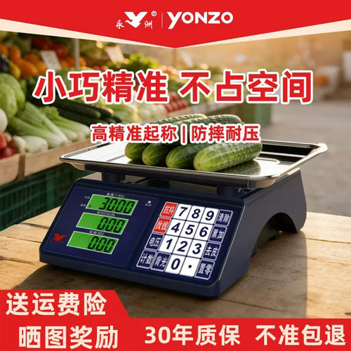 30公斤商用电子计价秤家用小型秤