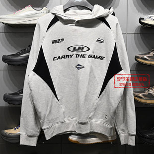 LPL联名系列男子宽松套头连帽卫衣AWDVA11 李宁2025冬季 新款