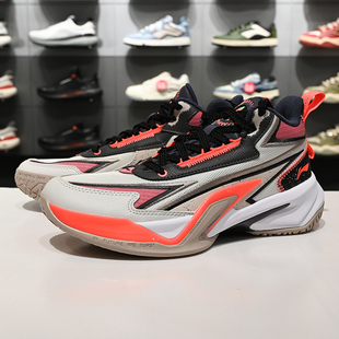 V2回弹支撑中帮童篮球鞋 TEAM YKBV082 先锋力6 李宁男大童2025新款