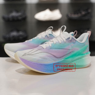 李宁2025春夏赤兔8PRO女子反光䨻丝轻量回弹竞速训练跑鞋 ARPV006