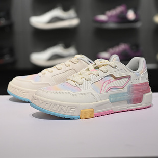 80S 童休闲鞋 2减震回弹2026春季 板鞋 YKCW018 新款 李宁男大童SKATE