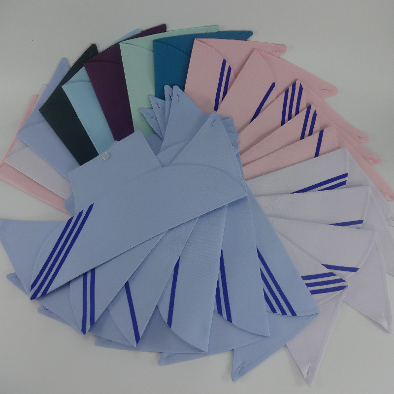 护士燕尾帽白色护理部主任帽一二三横杠斜杠双层加衬护士长工作帽