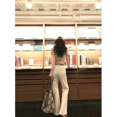 77store微喇叭牛仔裤女2