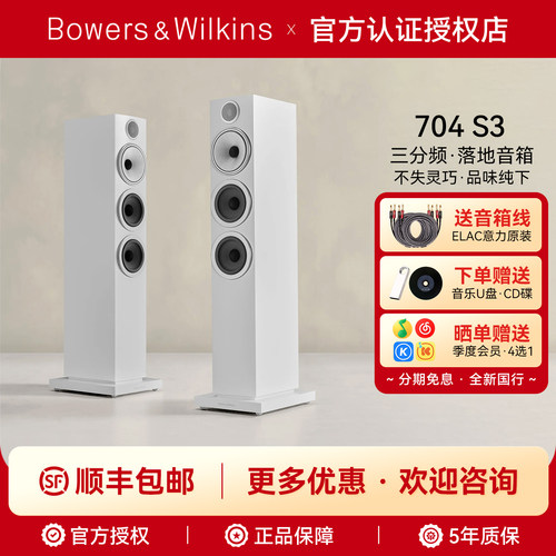 宝华韦健704S3落地音箱hifi套装