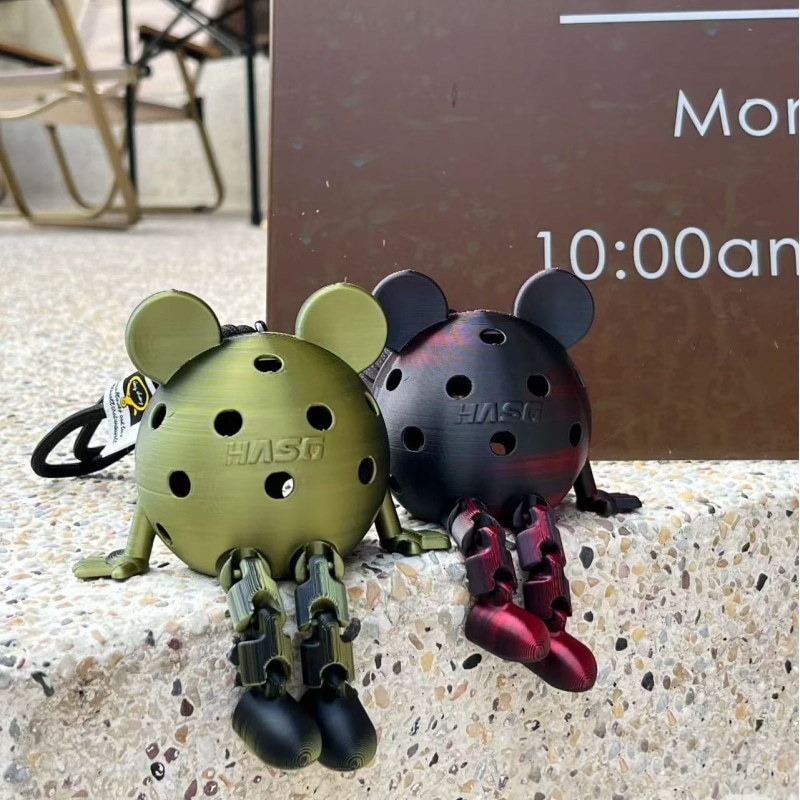 pickleball匹克球赛事收藏纪念品3D打印匹克球拍钥匙扣背包挂件