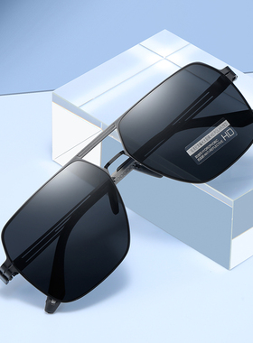 洛维亚防紫外线蛤蟆镜商务男士