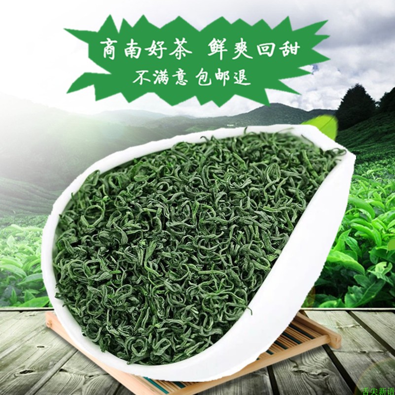 2025新商南绿茶 陕南商洛鹿茗云雾炒青绿茶 袋装250g明前珍眉茶