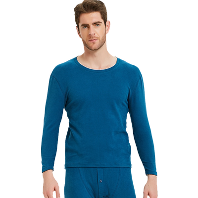 雪竹护肘棉毛衫青年冬季秋衣裤