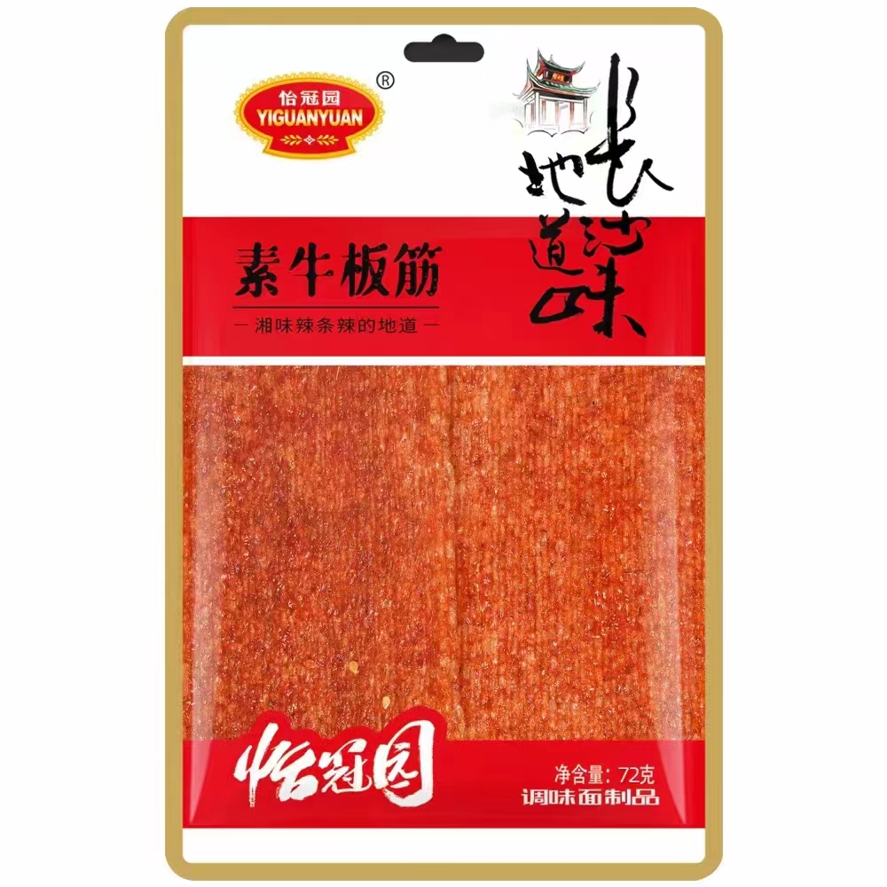 网红辣条素羊排大辣片香辣丝素食豆制品小包装儿时休闲零怡冠园