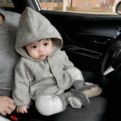 洋气宝宝防风连帽儿童新款 男童外套2026新款 爆款 婴儿上衣春装 春季