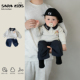 婴儿套装 子两件套外出服 上衣裤 春季 宝宝韩系衣服婴幼儿超好看春装