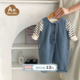 衣服超萌婴幼儿外出背带裤 婴儿春秋款 宝宝春装 韩版 两件套 牛仔套装