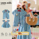 薄款 sarakids一家三口夏季 小月龄衣服夏天 2026新款 洋气母女亲子装