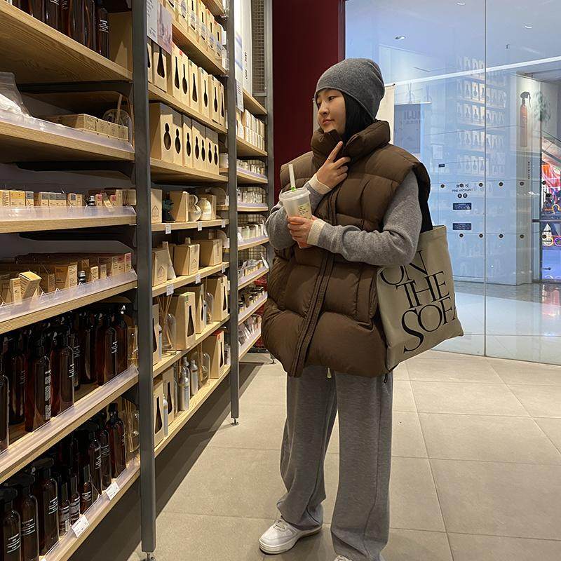 加厚宽松马甲luluzhang男女同款