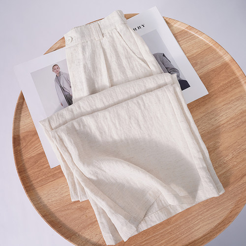 高级感垂感夏季凉凉冰丝山本裤子