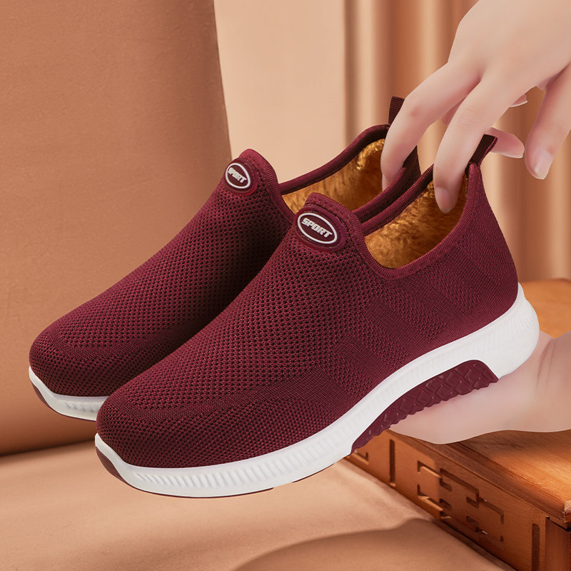 老北京布鞋女新款中老年保暖加绒加厚2025秋冬老人棉鞋冬季妈妈鞋,女鞋,时装靴,淘宝优惠券,粉丝福利购,淘宝优惠卷