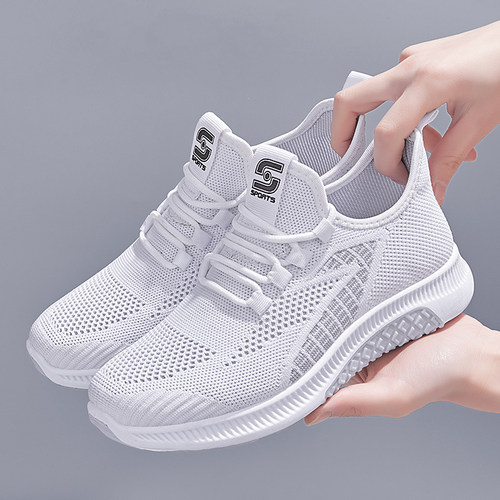 透气网鞋软底老北京布鞋女防滑