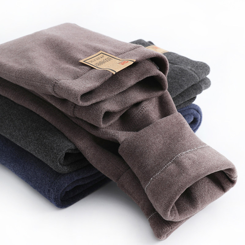 贝田儿童秋款男童保暖裤德绒女童秋冬款大童加厚热能加绒内穿棉裤